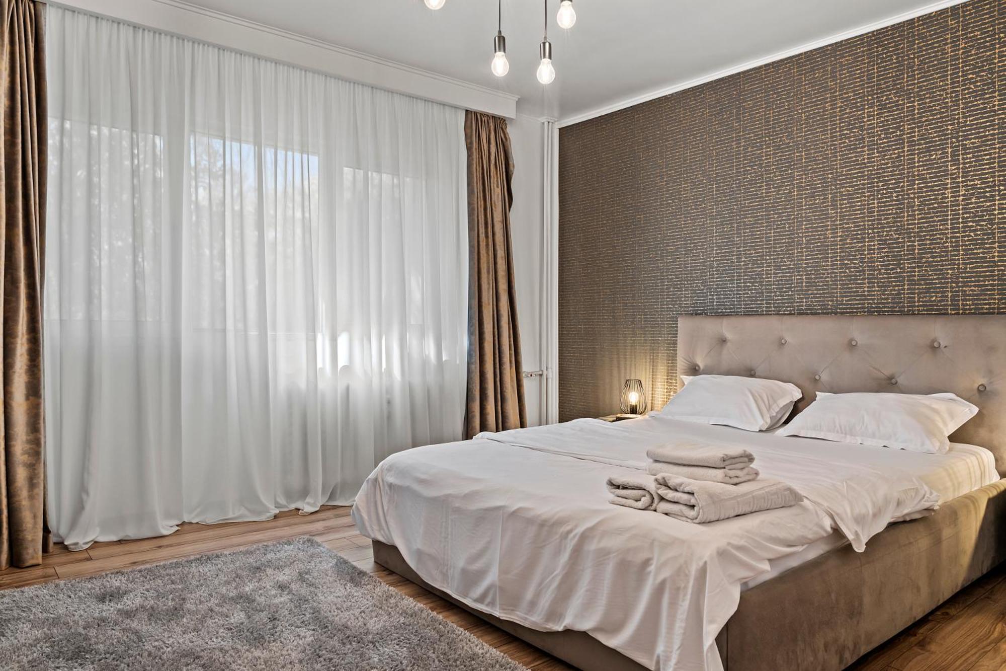 Garsoniera De Lux Si Eleganta Drumul Taberei Bukarest Exterior foto